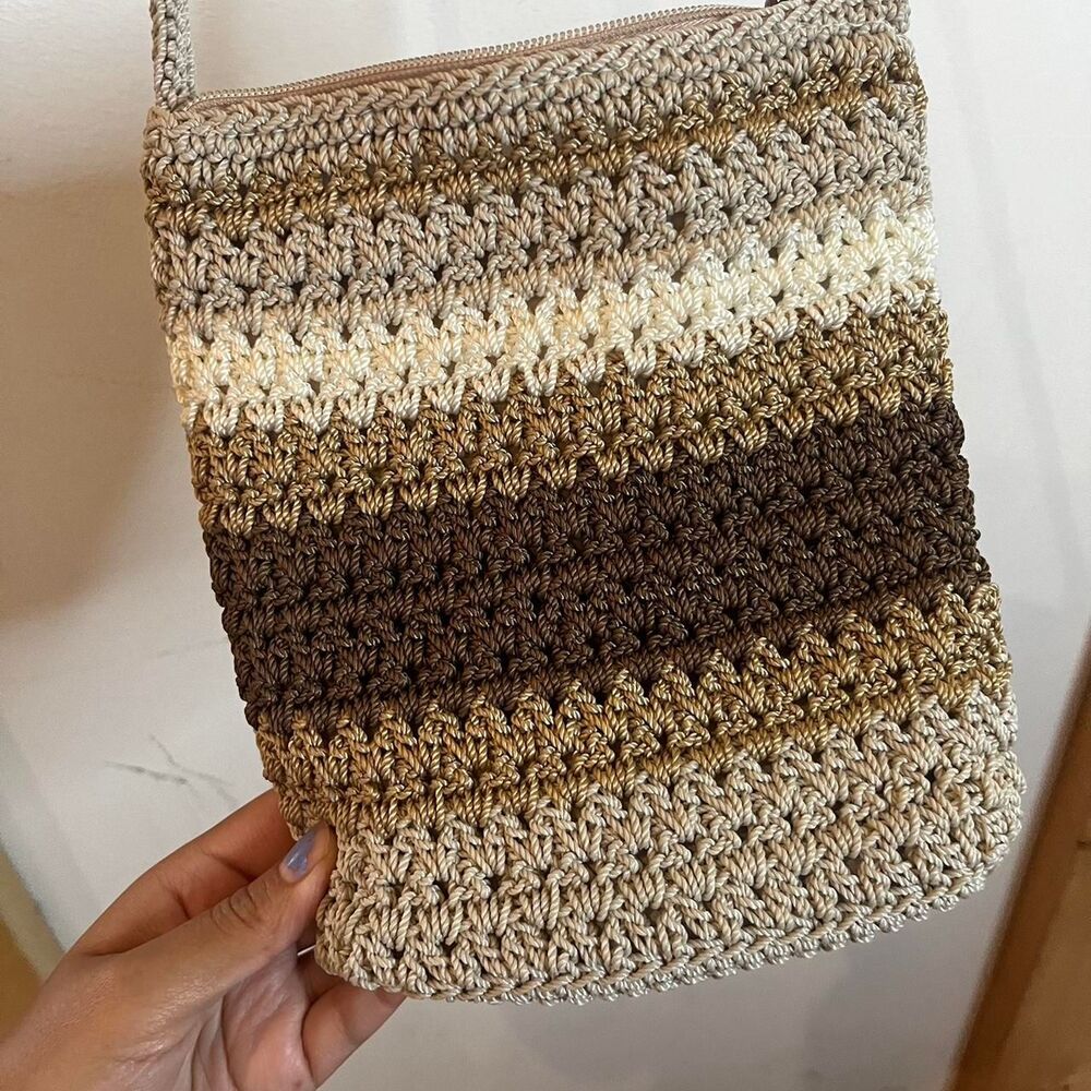 Unbranded Women's Cream and Brown Bag